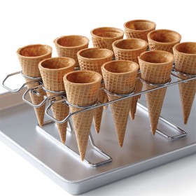 Поставка за фунийки за сладолед - 12 гнезда